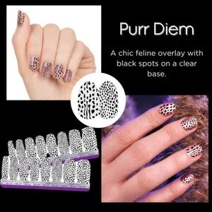 Color Street Purr Diem nail strip overlays. New with tags